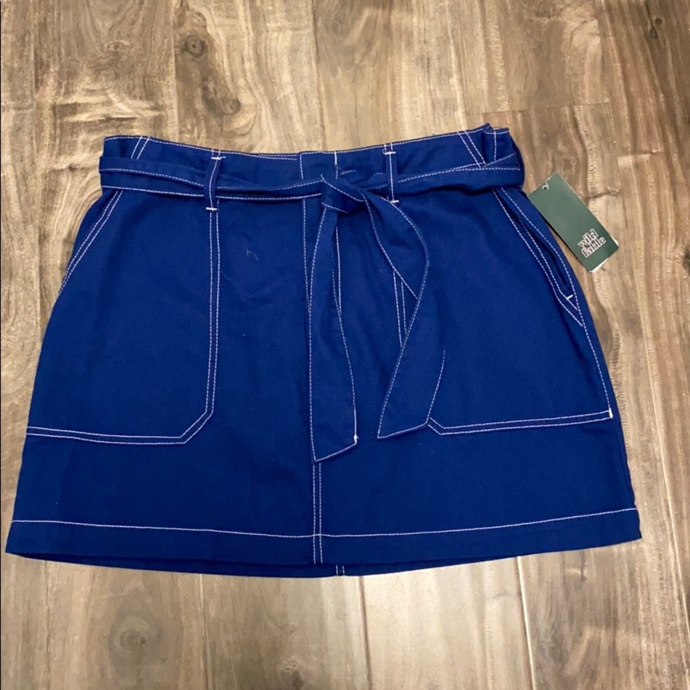 Wild Fable *NWT* Target Tie Waist Mini Skirt Sz 14